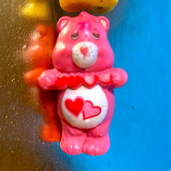 CARE BEARS VTG 80’s COLLECTION OF 3 FUNSHINE BEAR WISH BEAR & LOVE-A-LOT BEAR - Picture 5 of 14